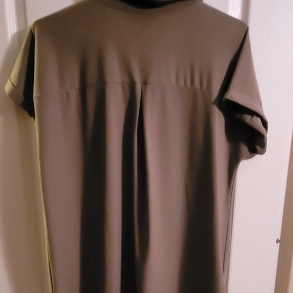 Army green blouse xl - Picture 3 of 3